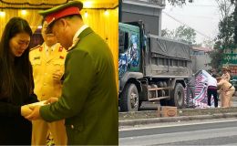 Đồng chí CSGT ở Thái Nguyên hy sinh đúng vào ngày sinh nhật, là người hiền lành, sống tình nghĩa