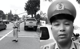 Clip mở đường bất ngờ lan truyền sau vụ CSGT hy sinh khi làm nhiệm vụ tại Thái Nguyên, đồng đội tiết lộ thêm thông tin