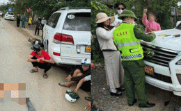 Hiện trường và thông tin nóng vụ tài xế quốc tịch Lào va chạm vào xe máy khiến một người tử vong