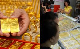 Giá vàng hôm nay 12/2 bật tăng mạnh, thị trường trong nước giữ giá cao, chênh lệch tiếp tục nới rộng