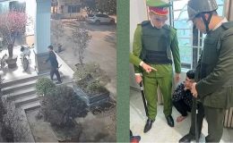 Danh tính thanh niên cầm dao vào trụ sở công an gây náo loạn, hé lộ nguồn cơn và cái kết cực đắng