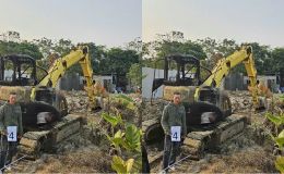 Khởi tố đối tượng mang xăng đi đốt xe máy xúc của người khác ở Bắc Ninh, hé lộ nguồn cơn sự việc