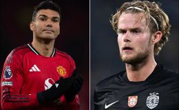 Gạch tên Casemiro, HLV Michael Carrick bất ngờ đưa 'trò cưng' Ruben Amorim về Man Utd