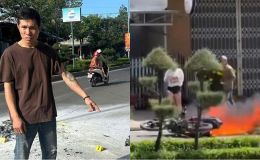 Lý lịch đen tối của gã thanh niên châm lửa đốt xe máy khi bị CSGT dừng xe kiểm tra ở Khánh Hòa