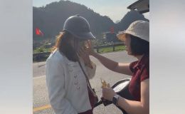 Bị tông hỏng đuôi ô tô ngày Tết, cặp vợ chồng Quảng Ninh gây ‘bão’ mạng vì hành động lạ