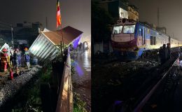 Hiện trường ô tô tải va chạm tàu hoả tại Ngọc Hồi, Hà Nội: Thông tin thiệt hại ban đầu 