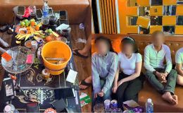 Bắt quả tang 7 nam, nữ tụ tập làm điều đáng xấu hổ trong quán karaoke, công bố kết quả test ma túy