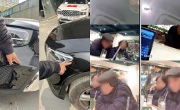 Gia đình đập kính, cào xước Mercedes từng nhắn tin chửi chủ xe ‘ngáo đá’, không muốn bồi thường 100 triệu