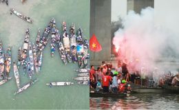 TP Huế: Lật thuyền chở 11 người đi xem đua ghe, người phụ nữ và con trai 3 tuổi tử vong