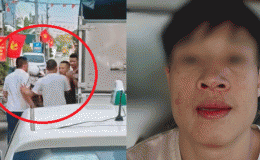 Hải Phòng: 4 gã đàn ông nhổ nước bọt, đánh đập tài xế lái xe tải dù đã được chủ động nhường đường