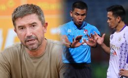 Đội nhà thua cay đắng Thể Công Vietel, HLV Hà Nội FC yêu cầu trọng tài V.League 'học lại' luật
