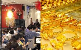 Diễn biến giá vàng 2/3 đồng loạt đi lên, thực trạng tại các cửa hàng vàng xuất hiện thêm dịch vụ cho người mua 
