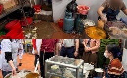 Quán bún riêu ở Hàng Lược, Hà Nội bị buộc đóng cửa sau phản ánh 'bẩn' của du khách Trung Quốc