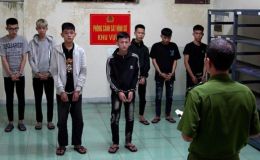 Từ mâu thuẫn với nhân viên quán nhậu nhóm thánh niên vác rựa, ba chỉa chém 2 người thương vong