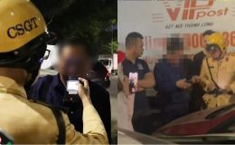 Kết quả nồng độ cồn tài xế hất văng người đi đường, lao vào đoàn xe ở Hà Nội, camera ghi lại gì?