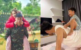 Chồng đại úy quân đội của Hòa Minzy có chia sẻ đầu tiên, 1 chi tiết làm rộ nghi vấn cả 2 đã có con