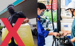 Công an TP.HCM lên tiếng về việc tích trữ xăng dầu trong nhà, người dân cần lưu ý nguy cơ cháy nổ