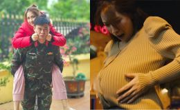 Thực hư chuyện Hòa Minzy đã sinh thêm con gái, nữ ca sĩ xác nhận muốn có 5 con với Đại úy Văn Cương