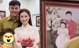 Hình ảnh nghi lộ con gái treo trong nhà Hoà Minzy gây bàn tán, nữ ca sĩ lên tiếng nói sự thật 