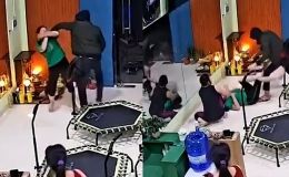 Nghệ An: Trích xuất camera vụ tên cướp táo tợn xông vào phòng tập lúc rạng sáng để cướp dây chuyền