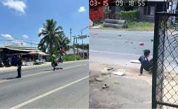 Trích xuất camera vụ 2 mẹ con tông trực diện chàng trai đi xe máy, 1 người tử vong tại chỗ ở Đồng Tháp