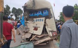 Thái Nguyên: Xe tải lao thẳng vào xe chở học sinh đang dừng sát lề, tình hình các nạn nhân