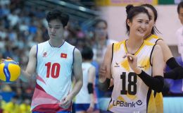 Bích Tuyền xuất hiện tại Cup Hoa Lư - Bình Điền, biểu cảm của ngôi sao bóng chuyền Việt Nam gây chú ý