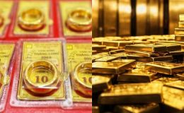 Giá vàng hôm nay 19/3 ghi nhận vàng nhẫn giảm sâu trong khi vàng SJC giữ mốc, thế giới lao dốc mạnh