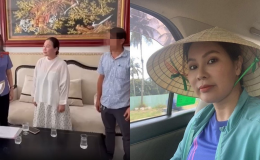 Thái độ 'kỳ lạ' của doanh nhân Ngọc Tiền - vợ cố diễn viên Quý Bình khi bị ông an đọc lệnh bắt giữ