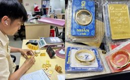 Giá vàng hôm nay (chiều 21/3): SJC và vàng nhẫn đồng loạt giảm, giá vàng thế giới đi xuống