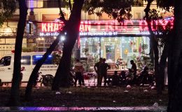 Hiện trường người nước ngoài tử vong trong khách sạn tại TP.HCM, công an phong tỏa hiện trường điều tra nguyên nhân