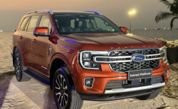 Ford Everest 2026 bản Platinum đe nẹt Toyota Fortuner: Thêm máy dầu 2.0L, đếm ngược ngày về Việt Nam