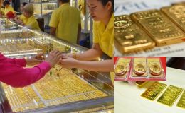 Giá vàng hôm nay 27-3: SJC, PNJ, Bảo Tín Minh Châu giảm sâu sau chuỗi tăng, giá thế giới tiếp tục suy yếu