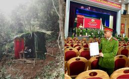 Cậu học sinh dựng lán bắt sóng học online nay thay đổi ngoạn mục, là sinh viên học viện CSND