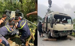 Thông tin nóng về các nạn nhân vụ xe 29 chỗ lao xuống vực ở Tam Đảo, yếu tố bất ngờ ‘cứu’ chiếc xe