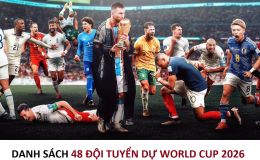 Danh sách 48 đội dự World Cup 2026: Châu Á có 9 suất, hàng loạt ông lớn phải ngồi nhà