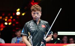 Kết quả thi đấu của Dương Quốc Hoàng ở Giải Vô địch Thế giới 8 bi 2026: Xuống chơi ở nhánh thua