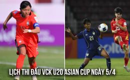 Lịch thi đấu VCK U20 Asian Cup 2026 ngày 5/4: Bất ngờ xuất hiện; ĐT Việt Nam hết hy vọng đi tiếp?