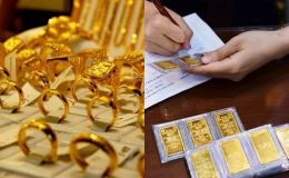 Giá vàng hôm nay (trưa 4/4): Vàng SJC, DOJI, PNJ, Bảo Tín Minh Châu tăng nhẹ, chênh lệch thế giới ở mức cao 