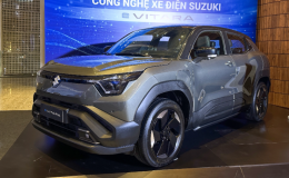 SUV điện cỡ B Suzuki eVitara được bắt gặp tại Hà Nội: Ngập tràn công nghệ, phạm vi di chuyển 430 km
