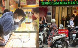 Giá vàng nhẫn giảm, thị trường Hà Nội biến động, người nắm giữ cân nhắc bán ra