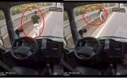 Đã tìm ra tài xế bỏ xe, lao qua dải phân cách cứu bé gái 1 tuổi, có bị xử phạt vì dừng xe giữa đường? 