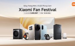 Xiaomi khởi động Xiaomi Fan Festival 2026, tung hàng loạt ưu đãi cho mọi thiết bị Xiaomi