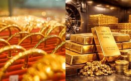 Giá vàng chốt phiên 7/4: Vàng SJC, nhẫn 9999 biến động trái chiều, giá thế giới điều chỉnh nhẹ