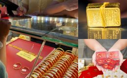 Giá vàng hôm nay (trưa 7/4): Vàng SJC, nhẫn 9999 tiếp tục giảm, thị trường thế giới xuất hiện diễn biến mới