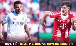 Xem trực tiếp Real Madrid vs Bayern Munich miễn phí ở đâu, kênh nào? Link xem Champions League HD