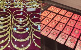 Giá vàng tăng 4 triệu mỗi lượng, SJC dừng bán online, chênh lệch thu hẹp theo đà giá vàng thế giới