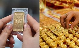 Giá vàng hôm nay bật tăng mạnh, giá vàng SJC, DOJI, PNJ ở Việt Nam thế nào?