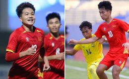 Kết quả, tỷ số U17 Việt Nam vs U17 Malaysia hôm nay 13/4: Chênh lệch đẳng cấp, chiến thắng cách biệt