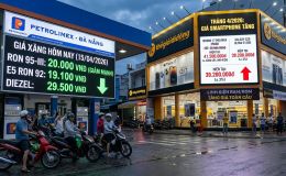 Giá xăng dầu tối nay (15/4) bình ổn, mai có thể đại hạ giá, RON 95 cán mốc 20.000 VNĐ/lít, giá smartphone thì sao?
